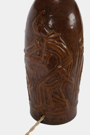 L. Hjort, Hjorth Pottery Bornholm, Lampe 655, Dänemark, 50er