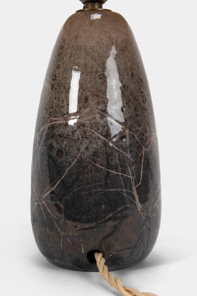 Attr. Benno Geiger Keramik Lampe, 60er