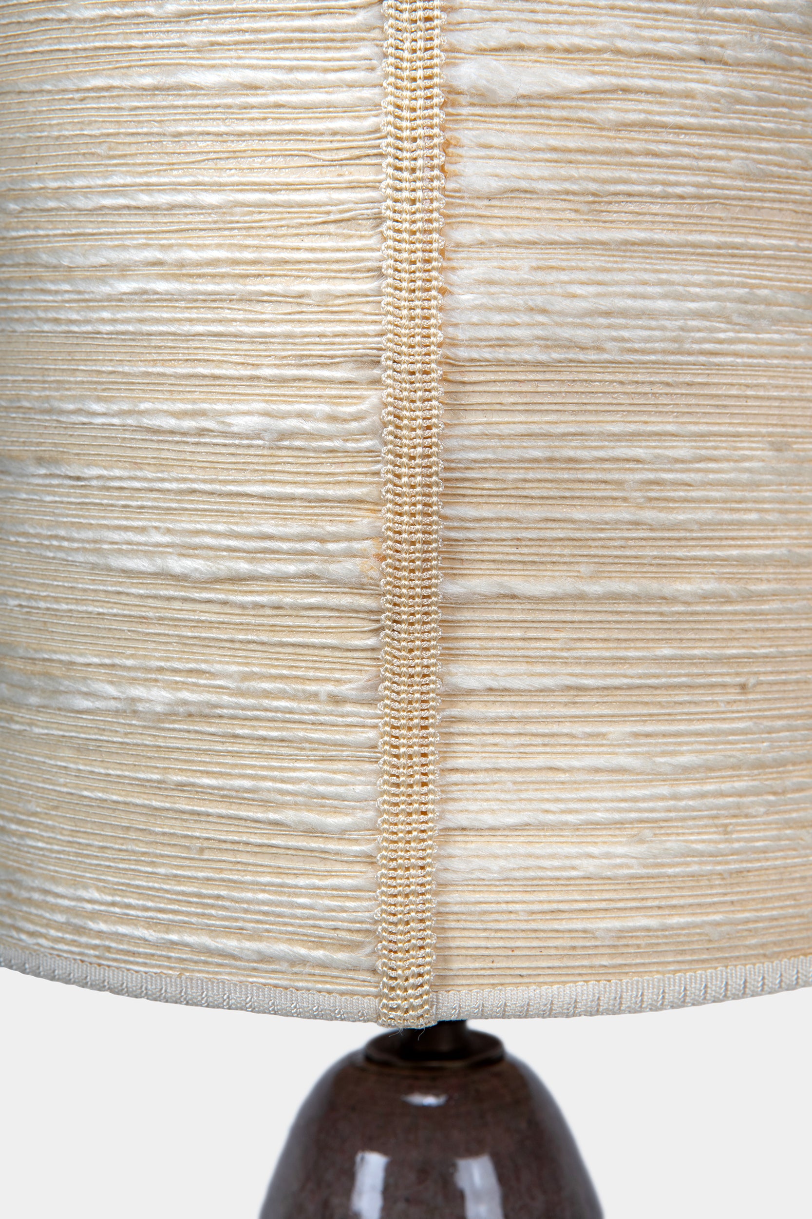 Attr. Benno Geiger Keramik Lampe, 60er