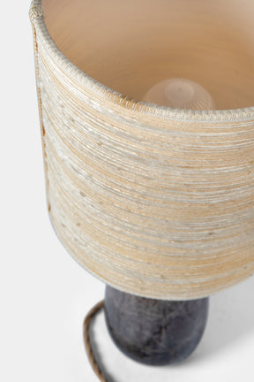 Attr. Benno Geiger Keramik Lampe, 60er