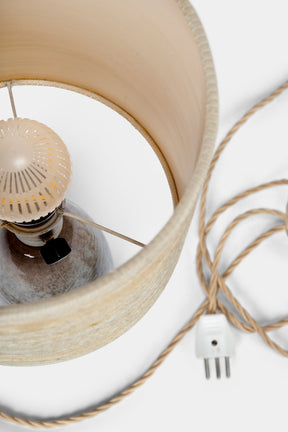 Attr. Benno Geiger Keramik Lampe, 60er