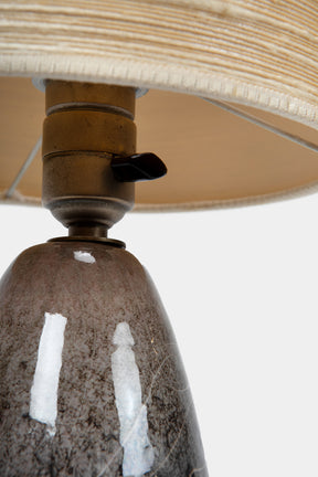 Attr. Benno Geiger Keramik Lampe, 60er