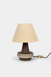 Glazed ceramic lamp, Michael Andersen & Son, Denmark, 1960s