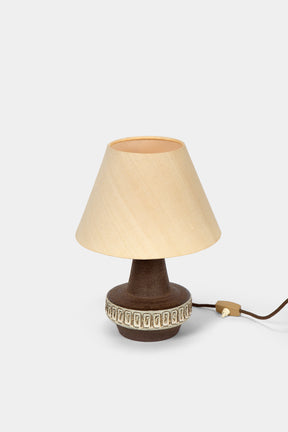 Glazed ceramic lamp, Michael Andersen & Son, Denmark, 1960s