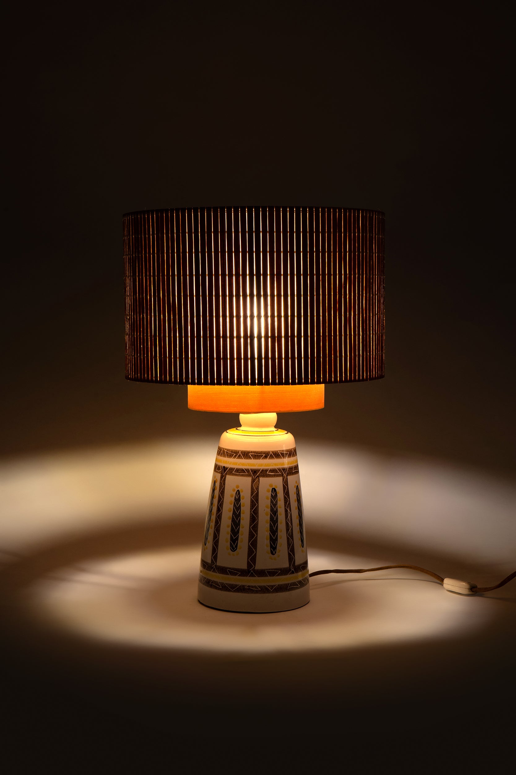 Attr. Stig Lindberg Lampe, Schweden, 50er