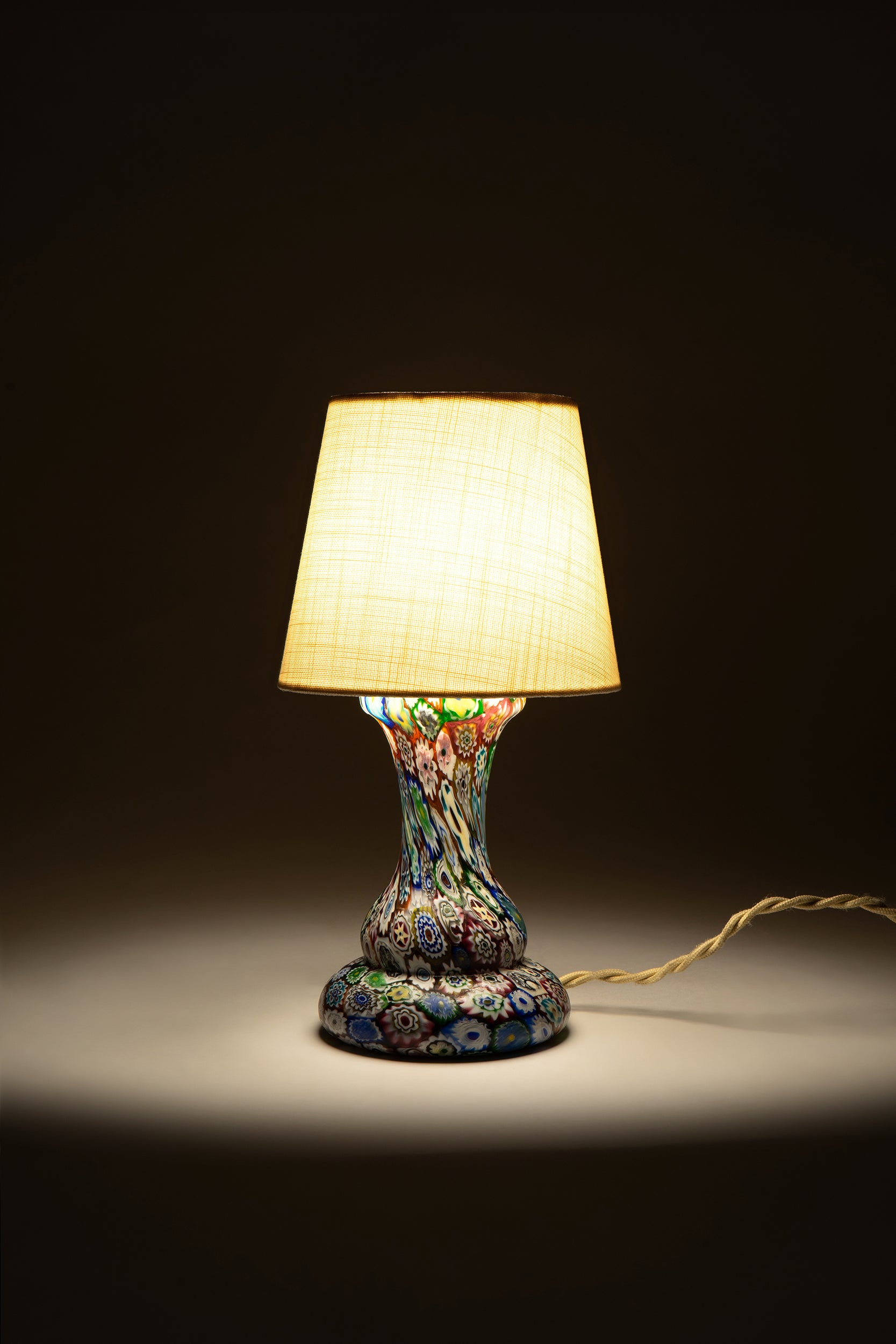 Murine Lampe Fratelli Toso, Millefiori, 40er