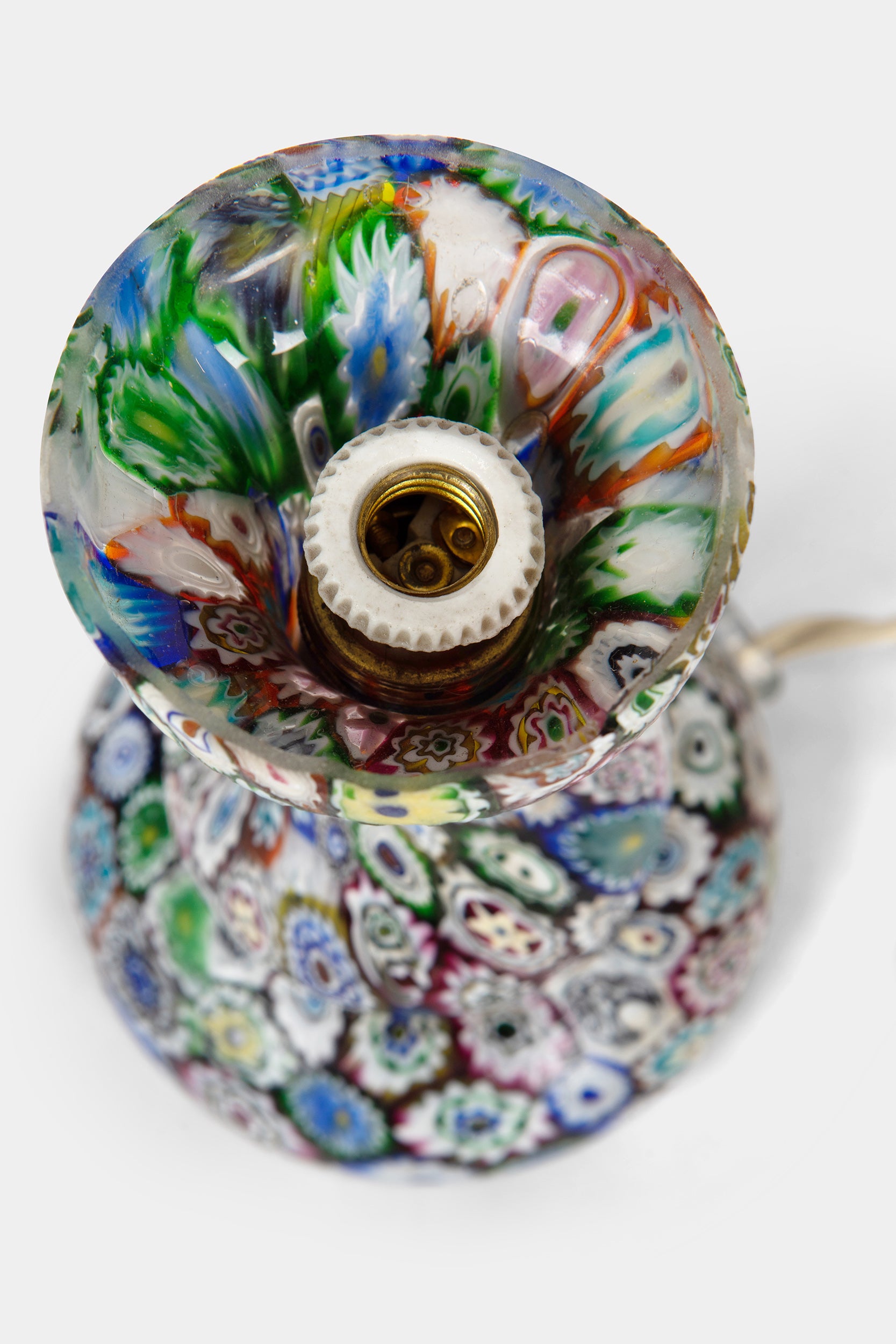 Murine Lampe Fratelli Toso, Millefiori, 40er