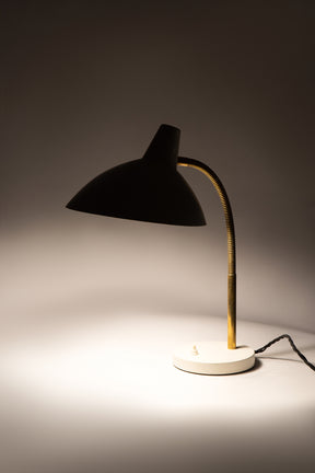 Alfred Müller, Amba, Schwanenhalslampe, Schweiz, 50er