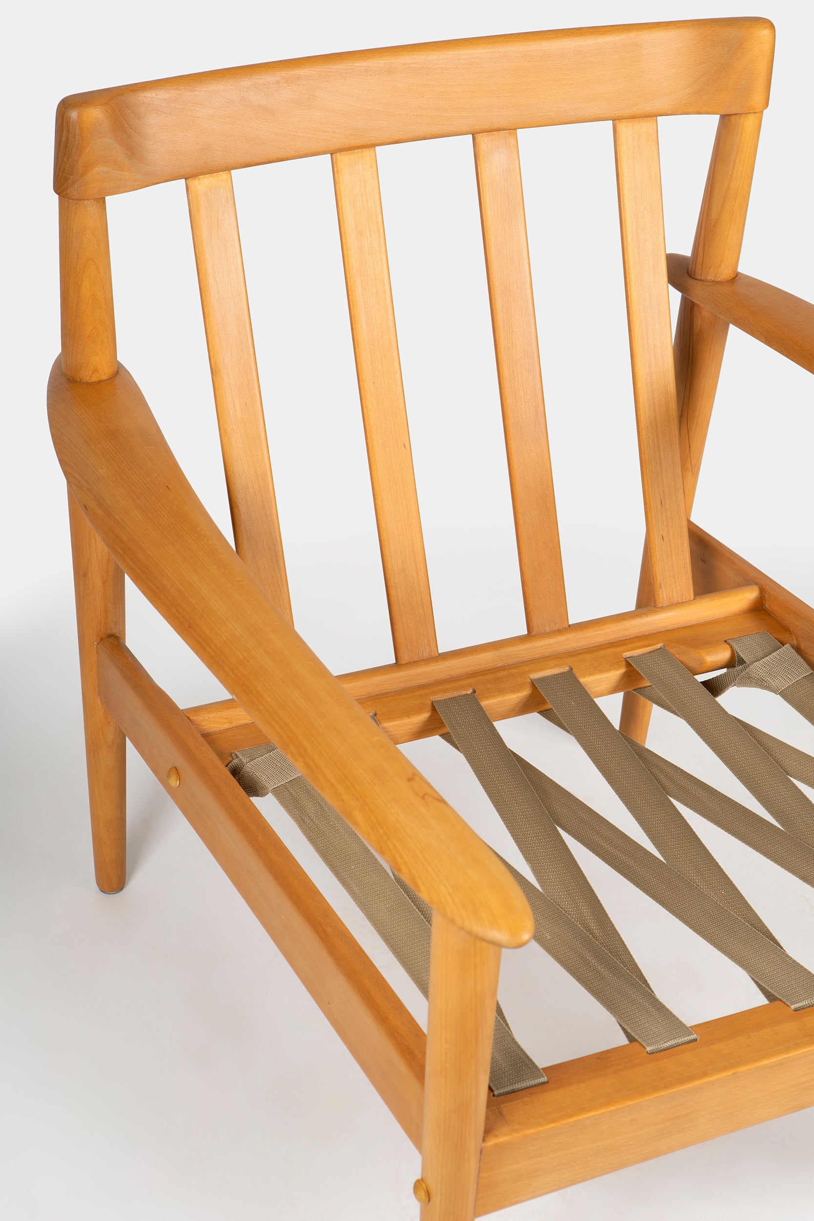 Paar Grete Jalk, PJ-56 Lounge Sessel, Poul Jeppesen, 60er