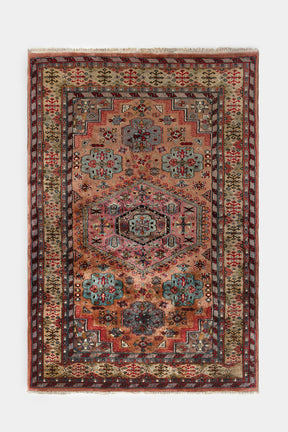 Hand-Knotted Pakistani Carpet, 60s