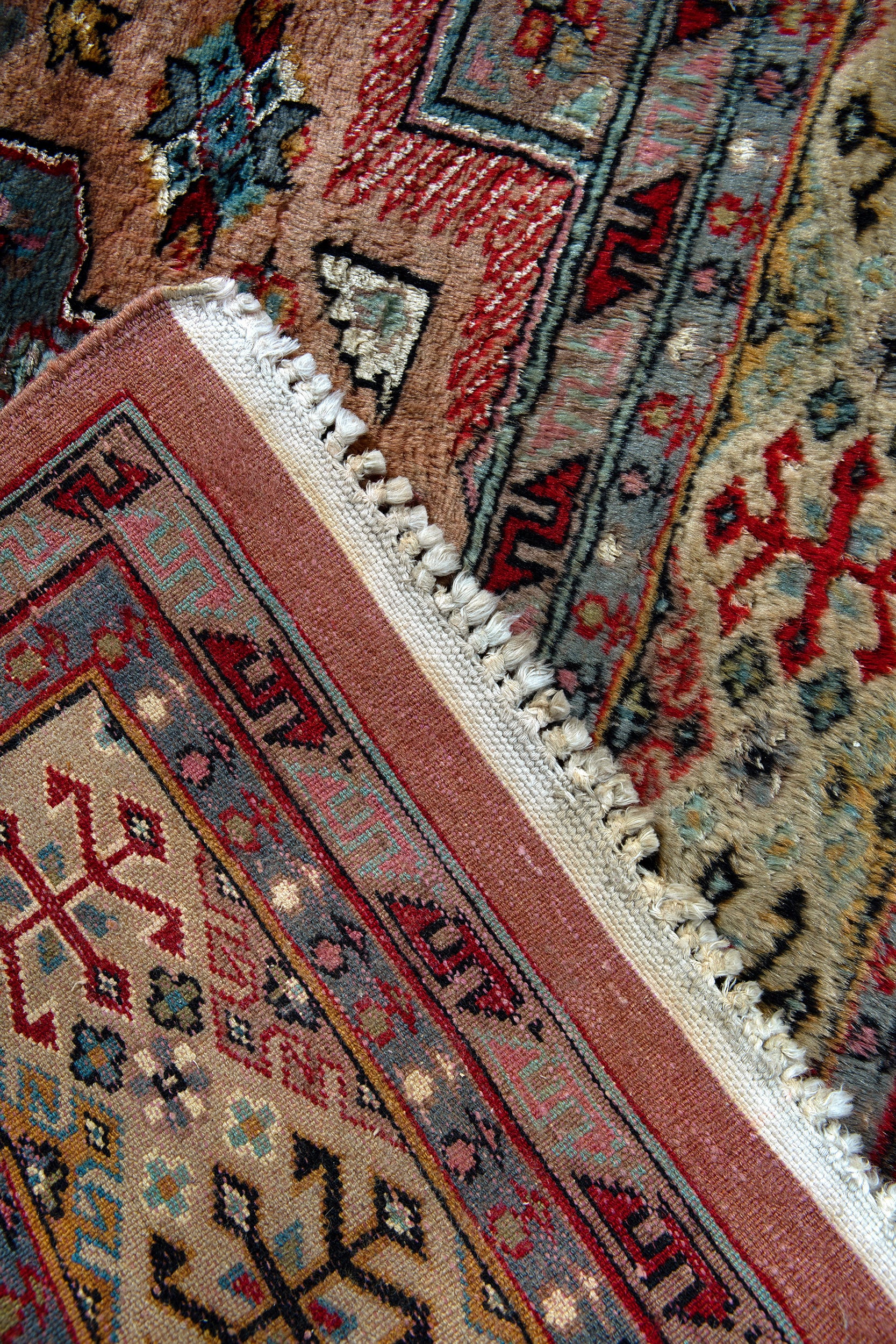 Hand-Knotted Pakistani Carpet, 60s