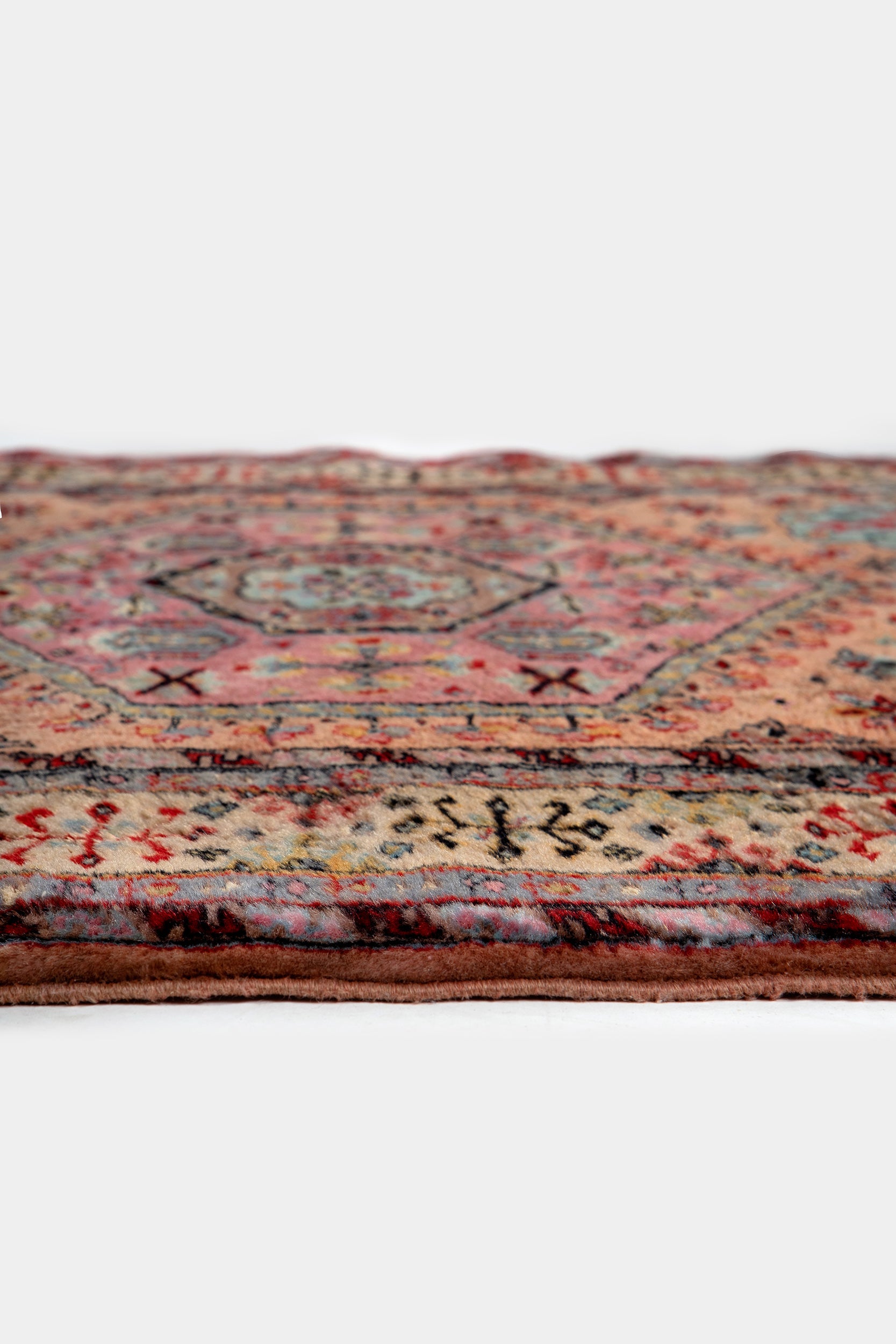 Hand-Knotted Pakistani Carpet, 60s