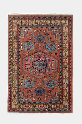 Hand-Knotted Pakistani Carpet, 60s