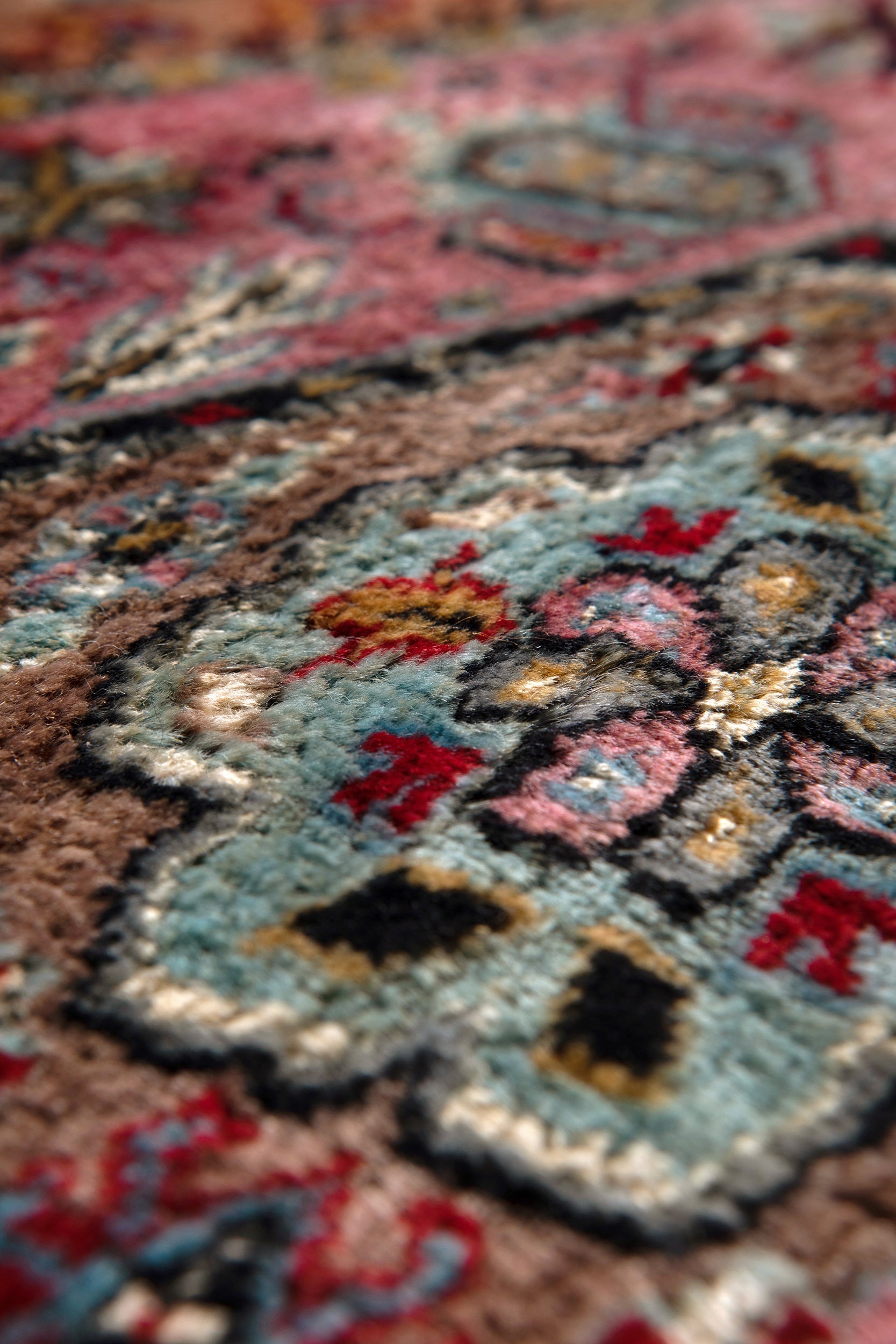 Hand-Knotted Pakistani Carpet, 60s