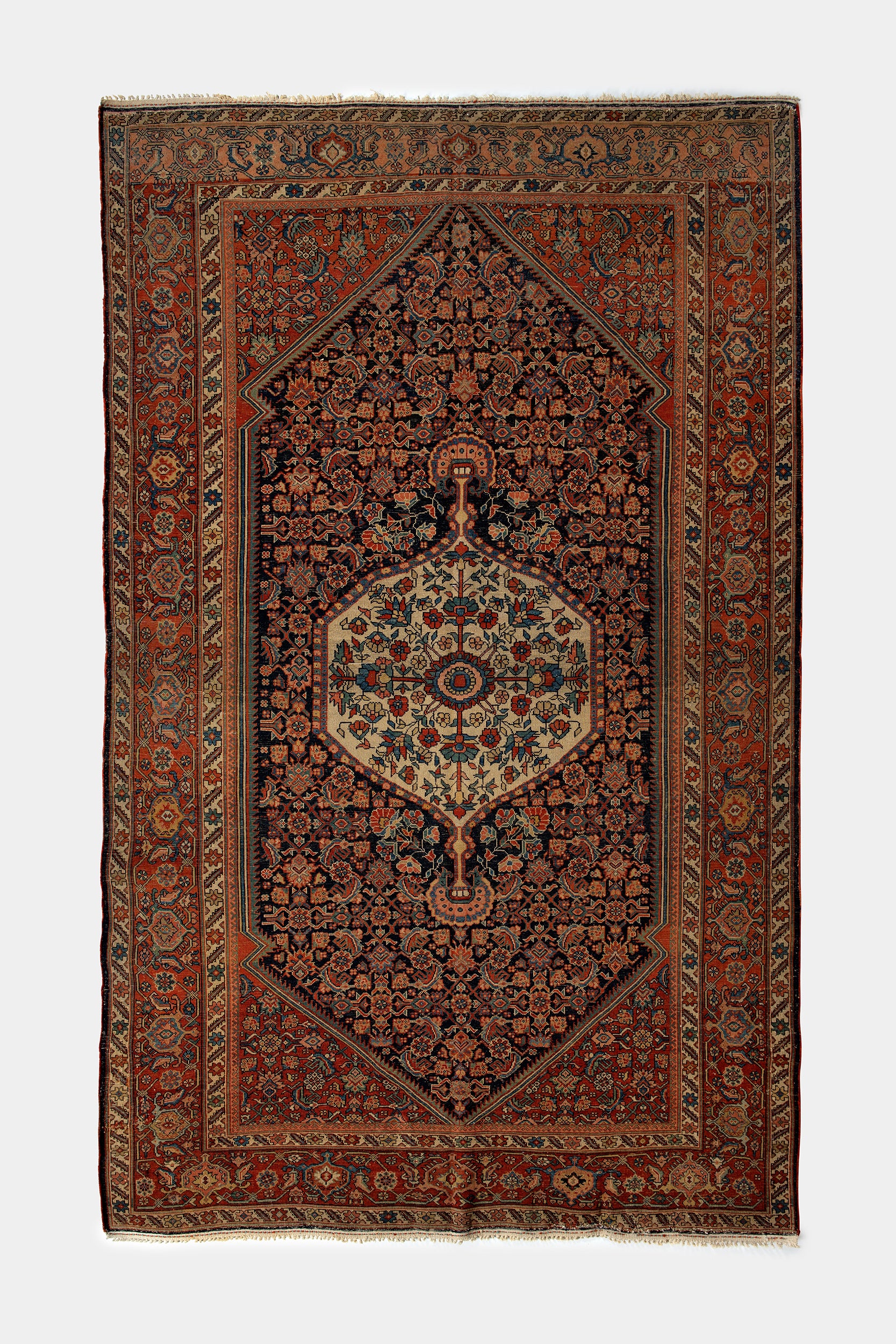 Senneh Kurdistan, Carpet, Antique, 20s
