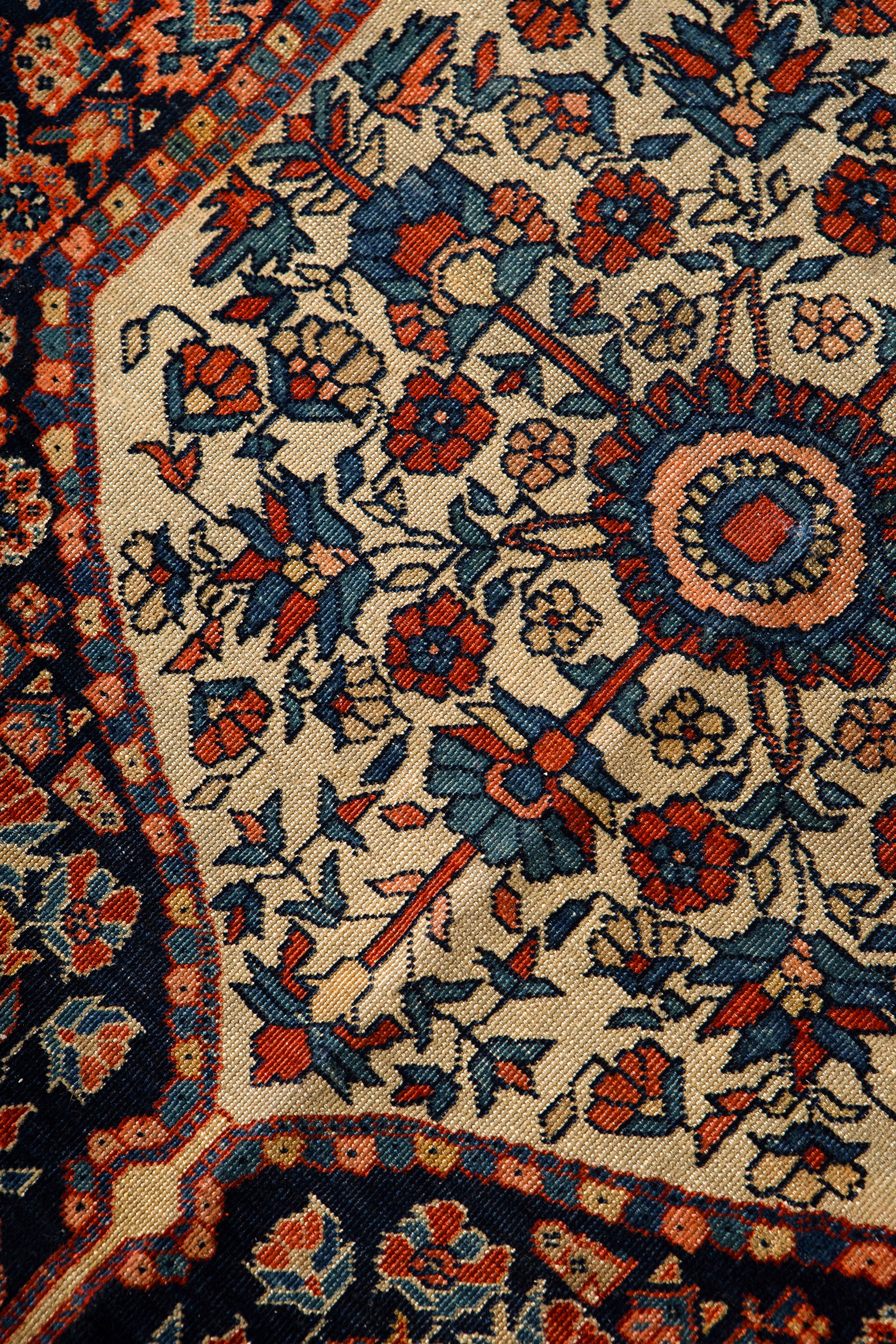 Senneh Kurdistan, Carpet, Antique, 20s