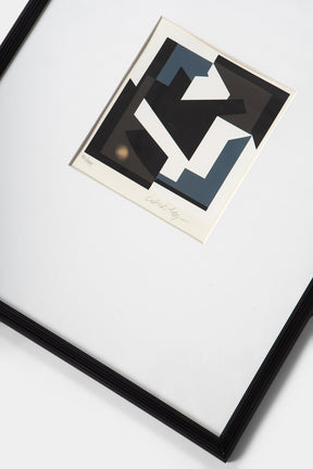 Viktor Vasarely, lithography Olbio, signed, 50s