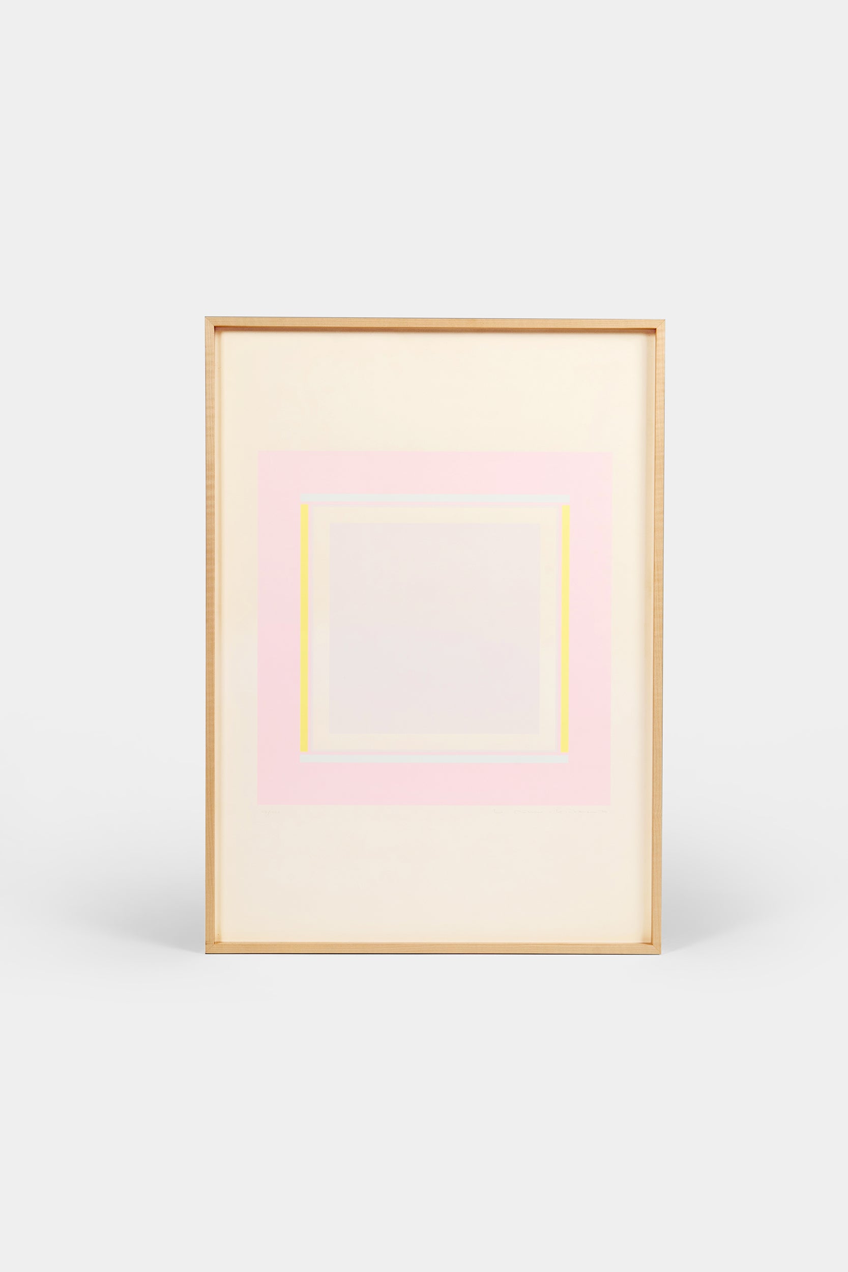 Willy Müller-Brittnau , Farbserigrafie, signiert, 70er