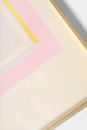 Willy Müller-Brittnau , Farbserigrafie, signiert, 70er