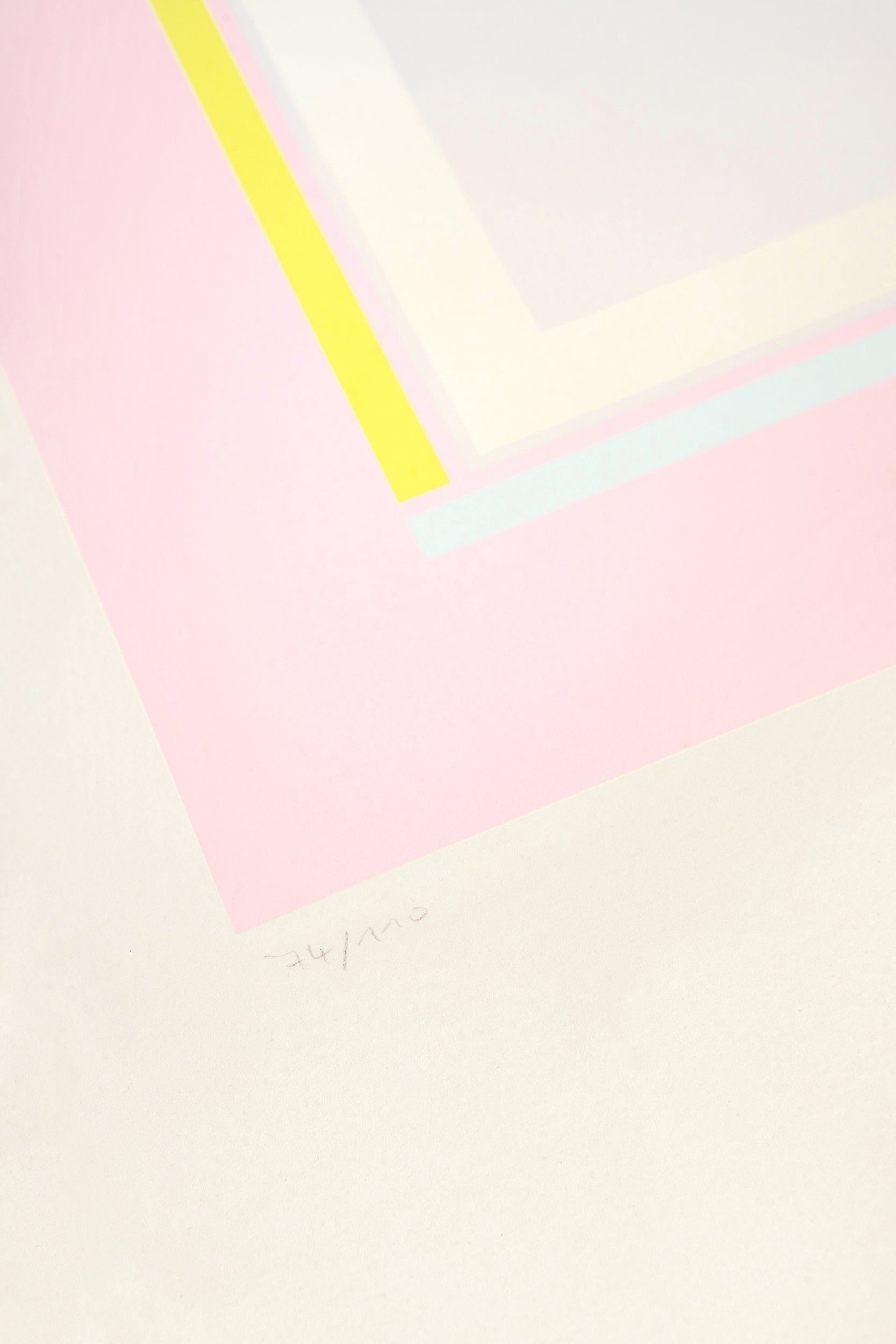 Willy Müller-Brittnau , Farbserigrafie, signiert, 70er