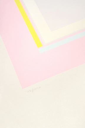 Willy Müller-Brittnau , Farbserigrafie, signiert, 70er