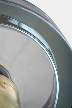 Italian Murano glass pendant lamp, Flavio Poli for Seguso, 60s