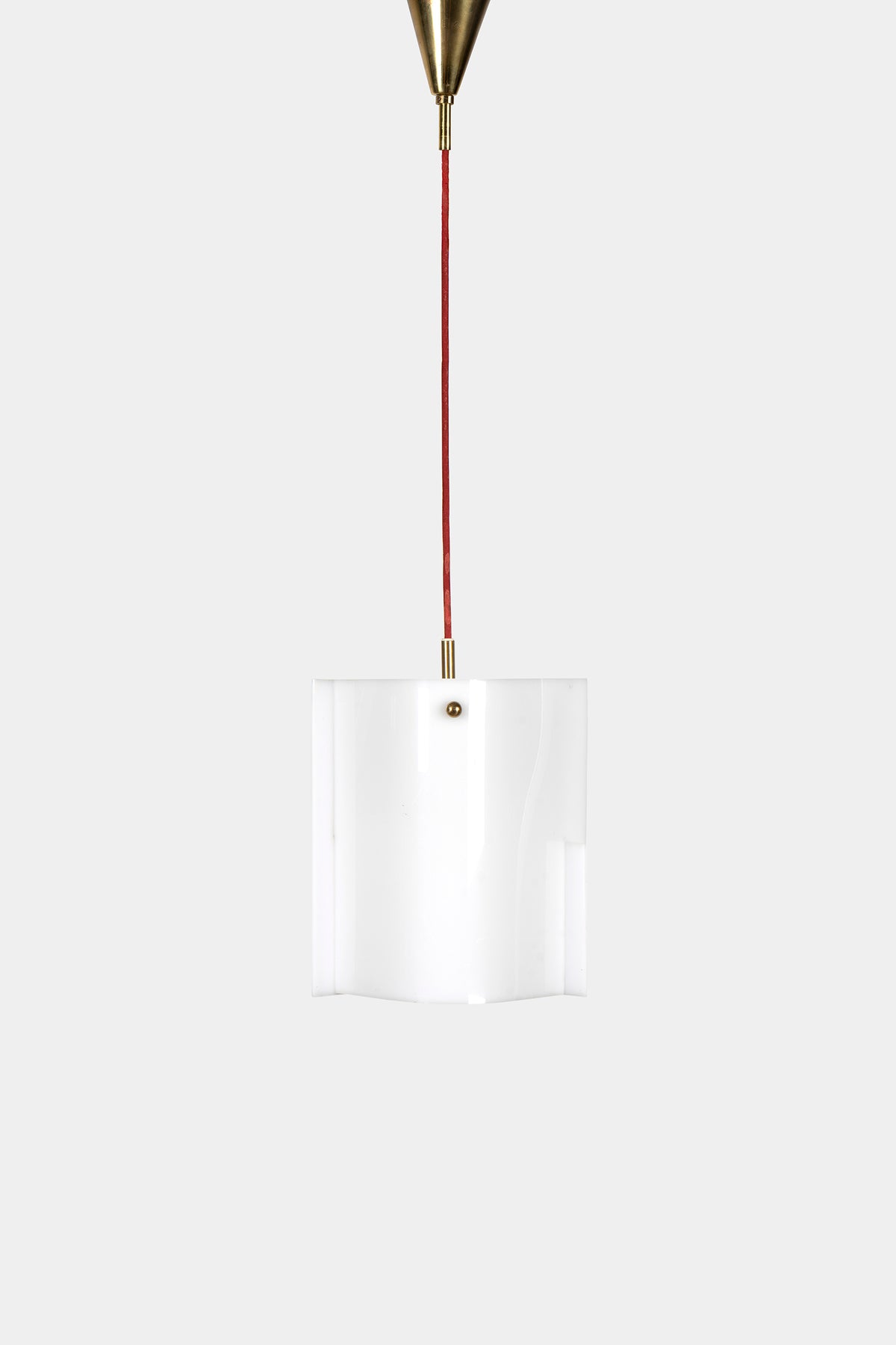 Dänische Pendellampe, 50er