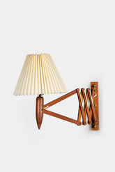 Le Klint scissors wall lamp, Erik Hansen, Denmark, 50s