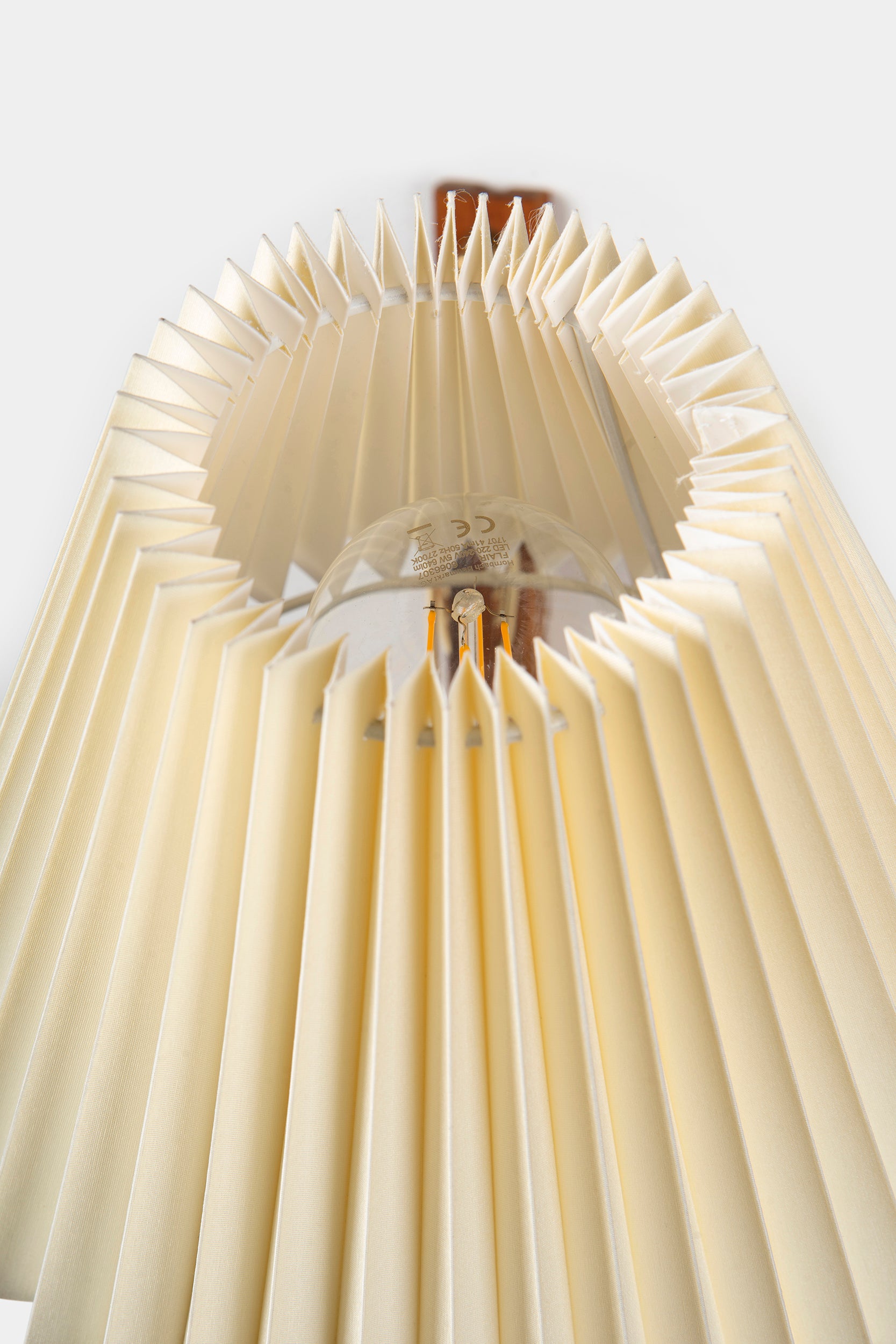 Le Klint scissors wall lamp, Erik Hansen, Denmark, 50s