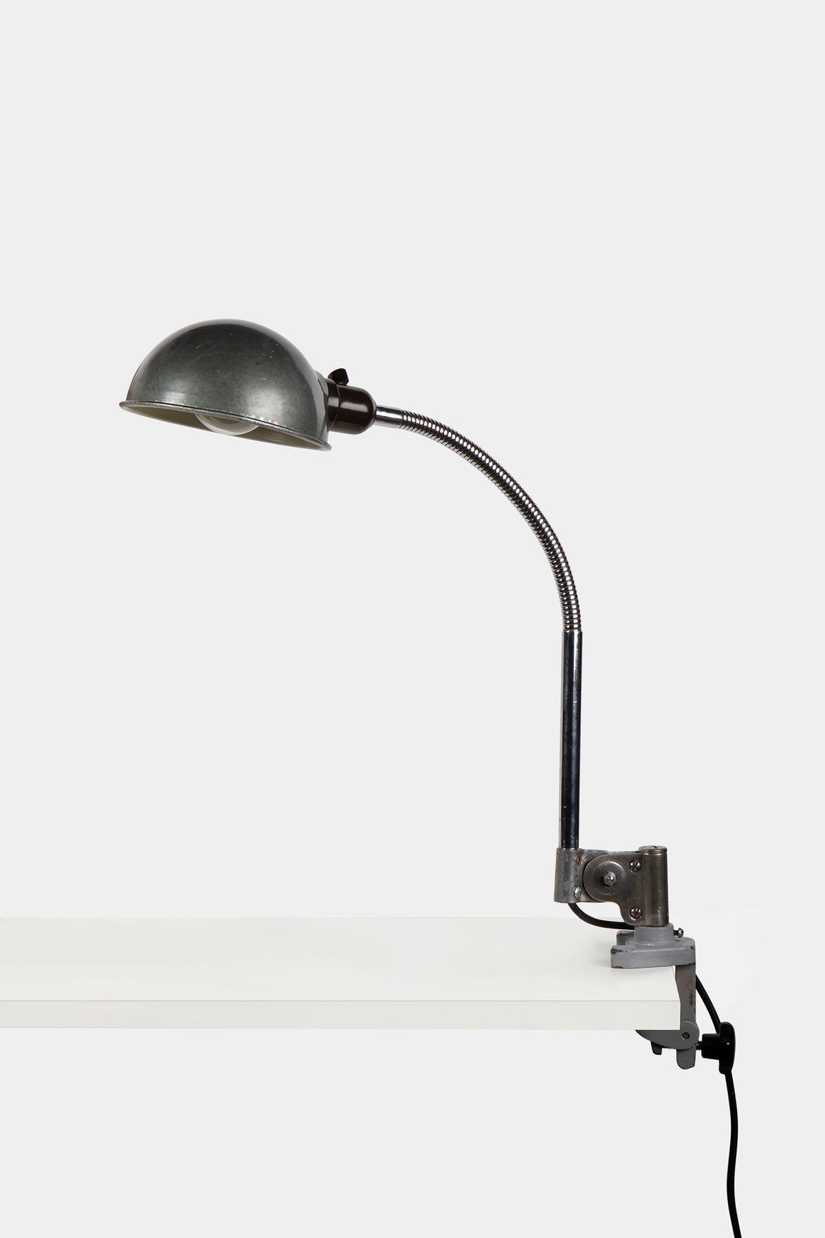 Bag Turgi industrial clamp lamp, 40s