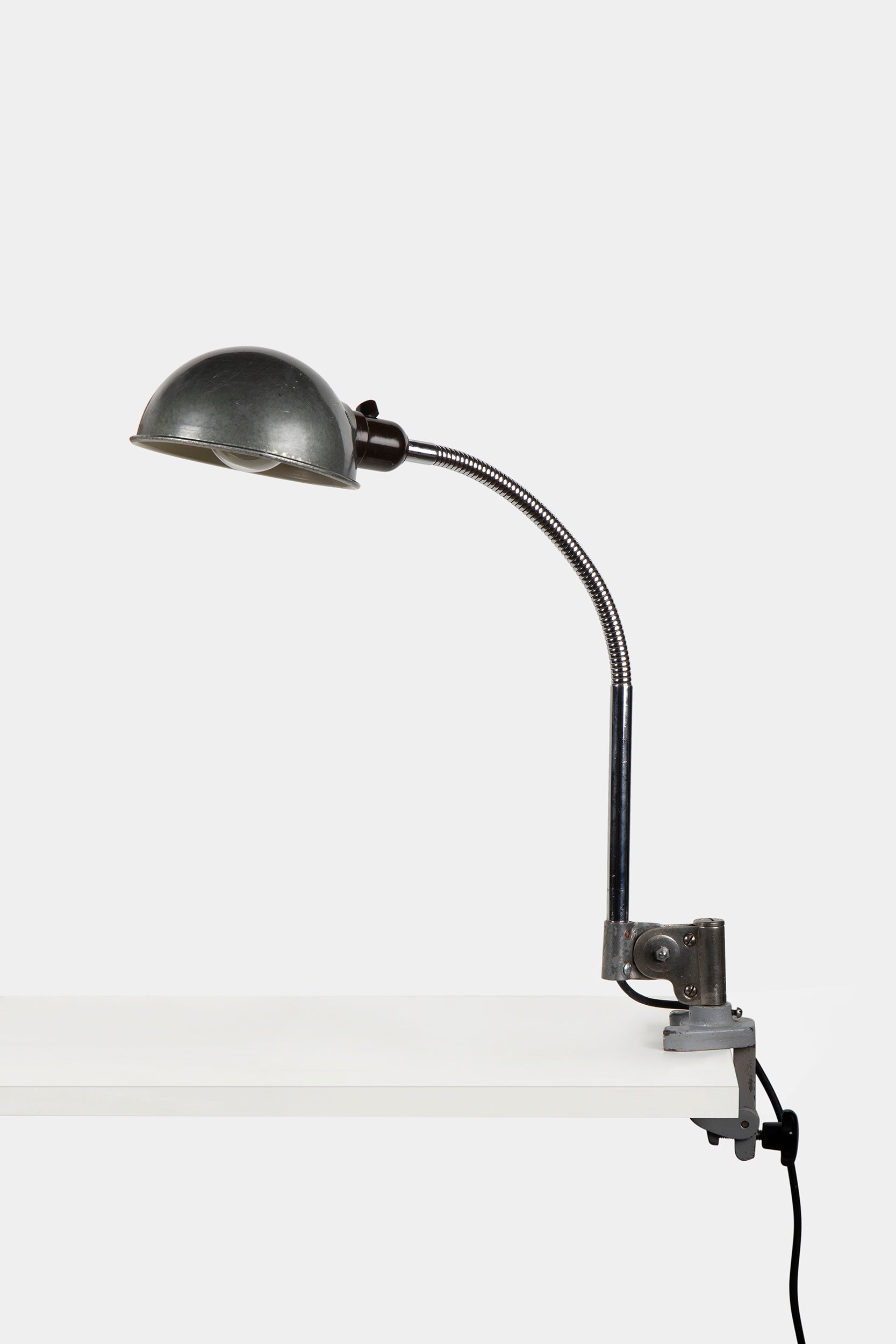 Bag Turgi industrial clamp lamp, 40s