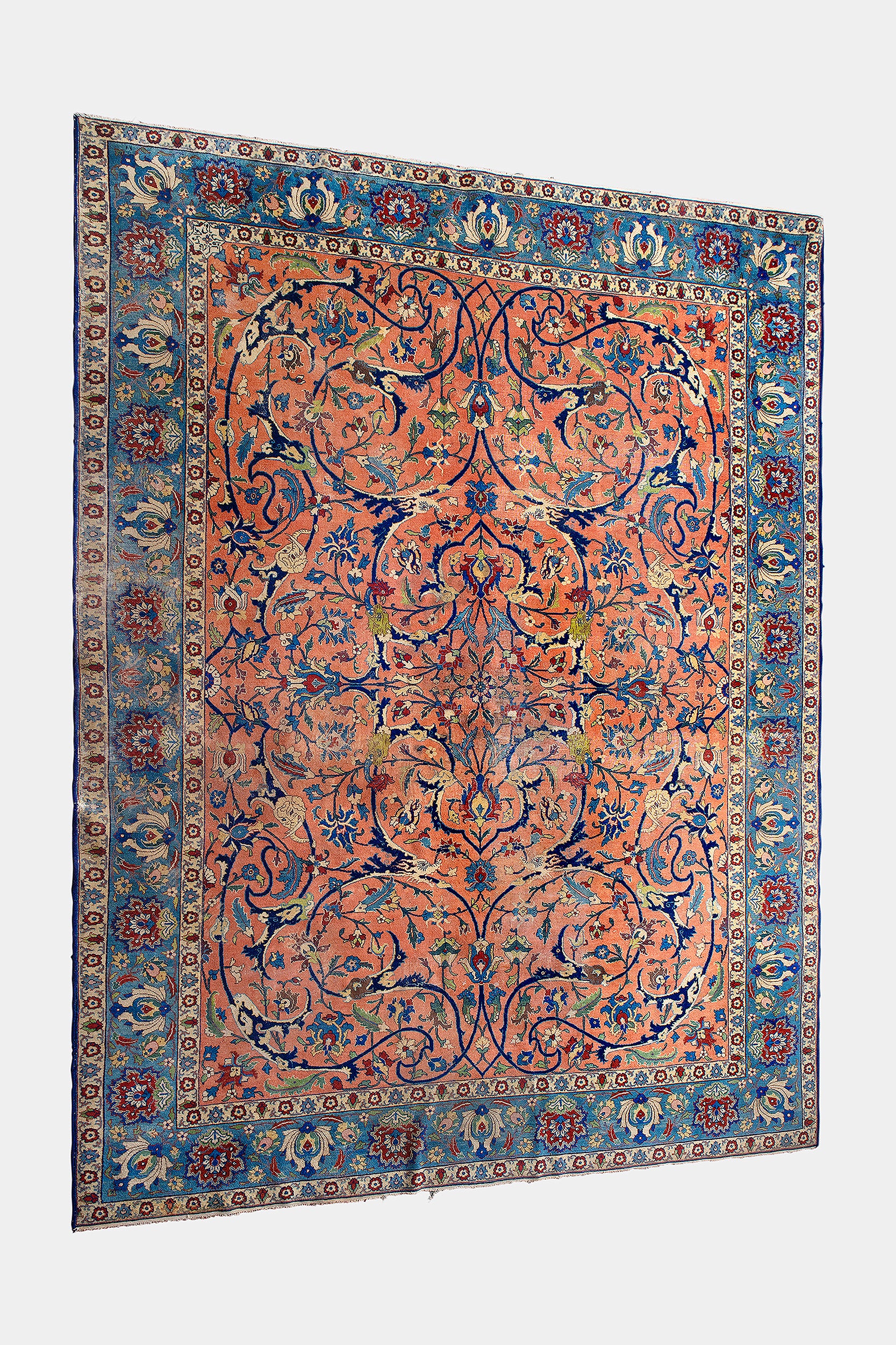 Large Tabriz carpet, Persia, 20s