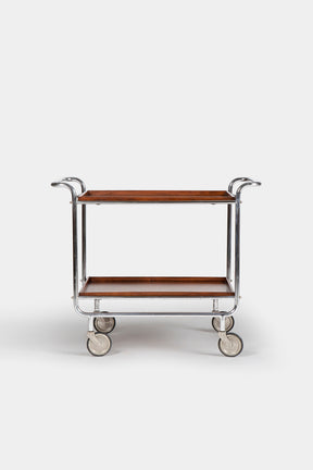 Cova Bauhaus serving trolley, Italy, 1930s