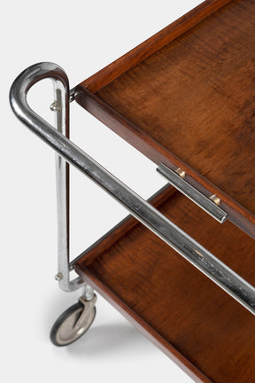 Cova Bauhaus serving trolley, Italy, 1930s