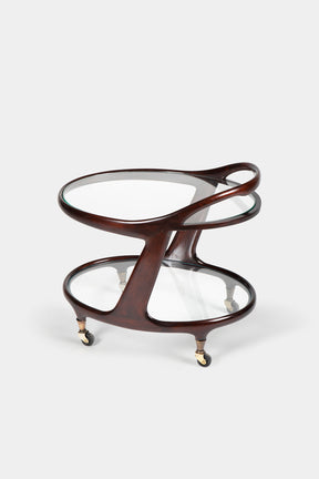 Cesare Lacca serving trolley, Italy, 1950s