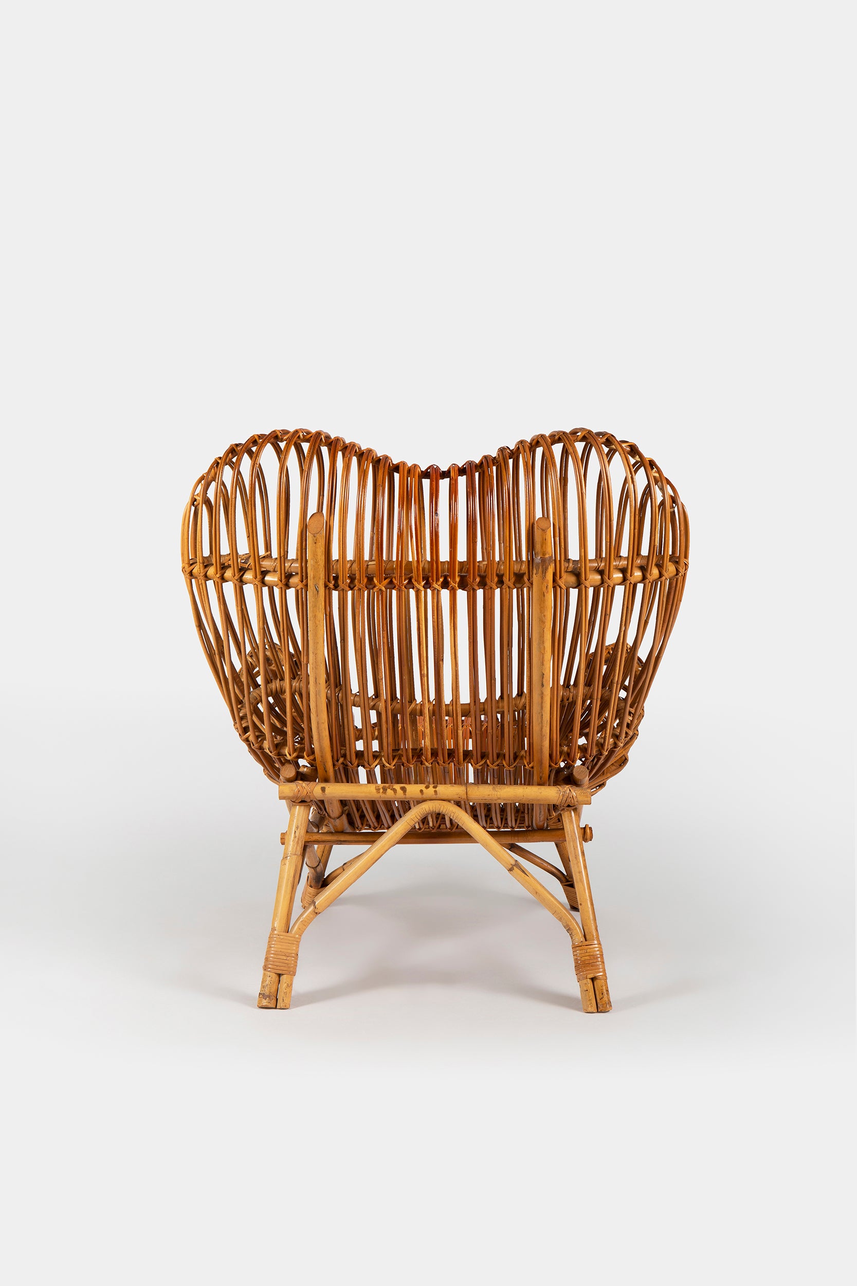 Franco Albini, Gala armchair, Bonacina, Italy, 1950s