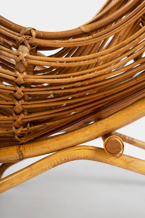 Franco Albini, Gala armchair, Bonacina, Italy, 1950s