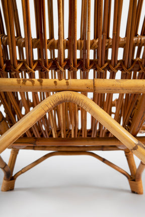 Franco Albini, Gala armchair, Bonacina, Italy, 1950s