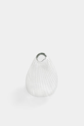 Tapio Wirkkala, Iittala, Gravierte Glas Vase J1673, Finland, 50er