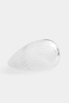 Tapio Wirkkala, Iittala, Gravierte Glas Vase J1673, Finland, 50er