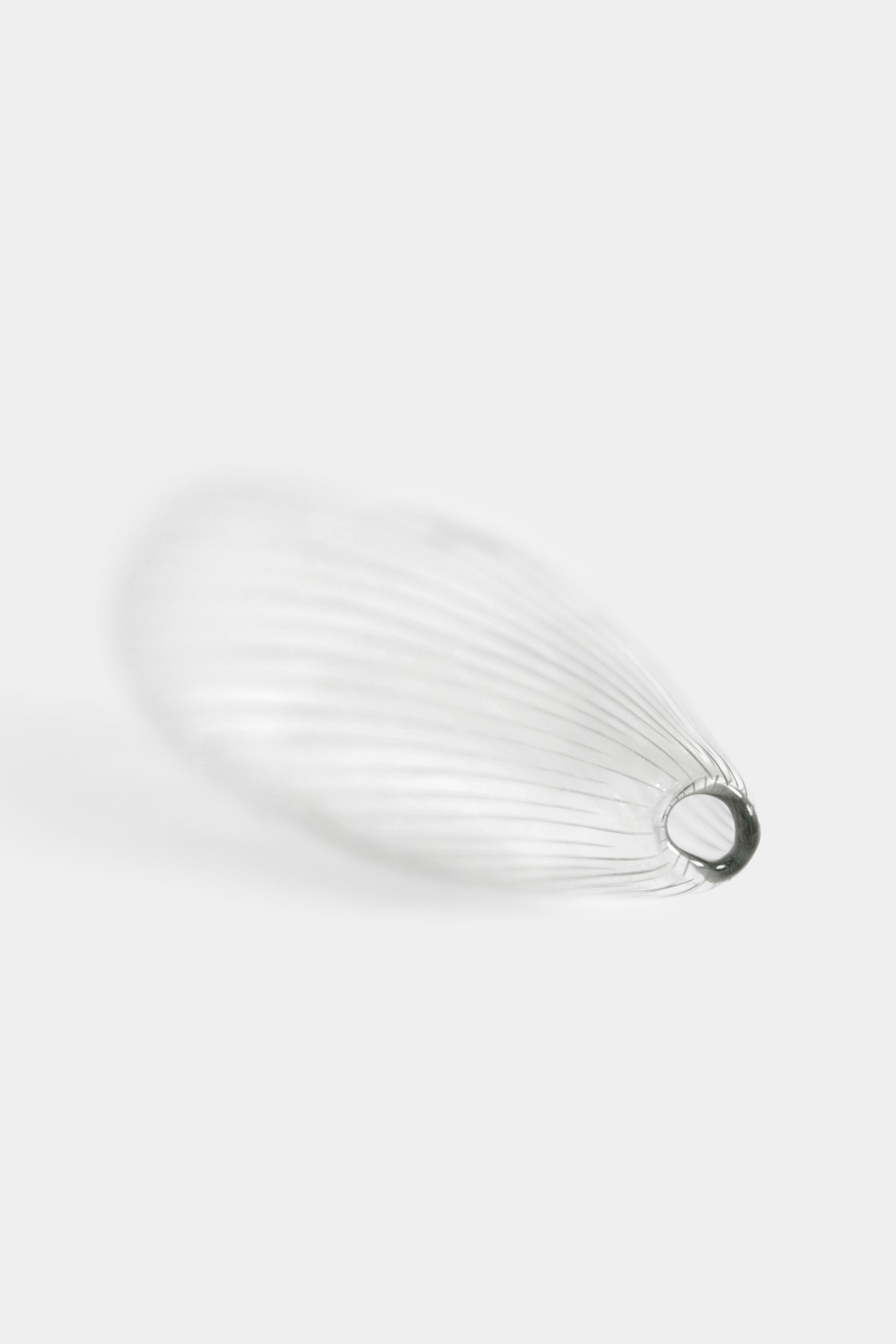 Tapio Wirkkala, Iittala, Gravierte Glas Vase J1673, Finland, 50er