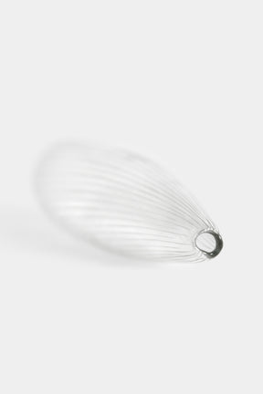 Tapio Wirkkala, Iittala, Gravierte Glas Vase J1673, Finland, 50er