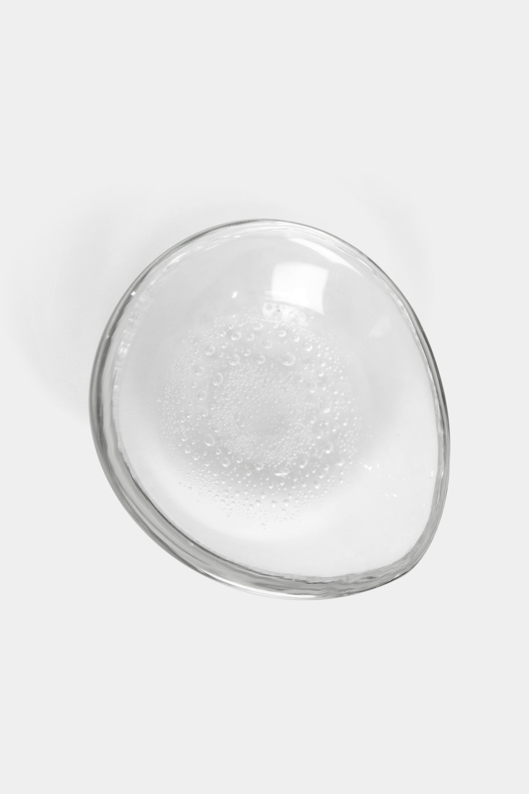 Kaj Franck Glas Schale, Ittala, Bubbles, 60er