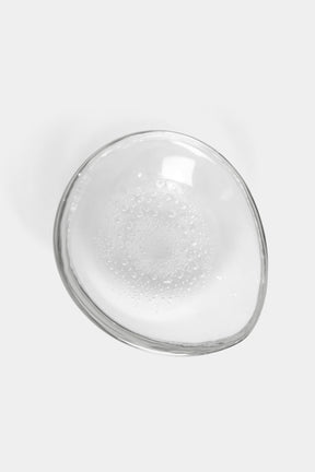Kaj Franck Glas Schale, Ittala, Bubbles, 60er