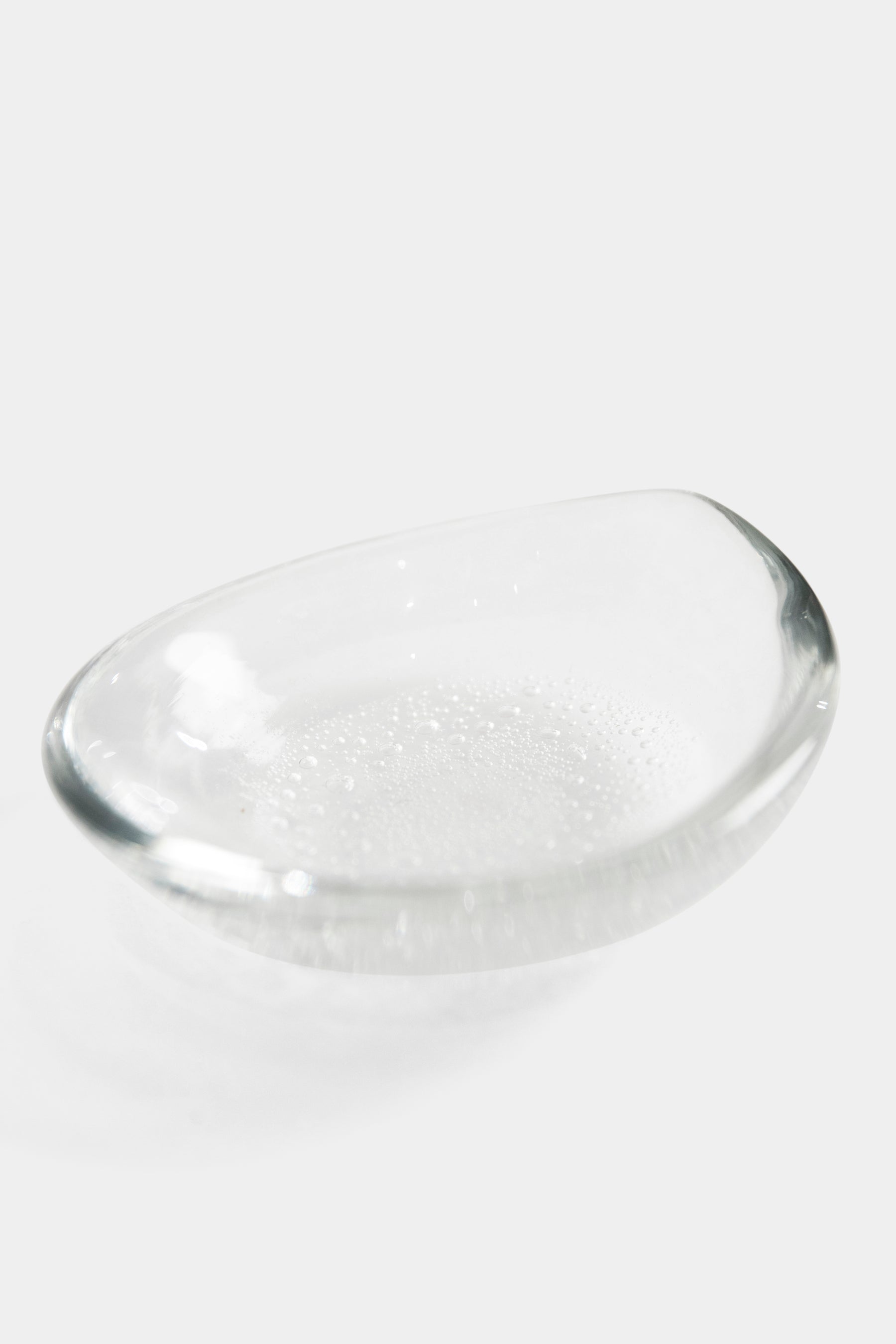 Kaj Franck Glas Schale, Ittala, Bubbles, 60er