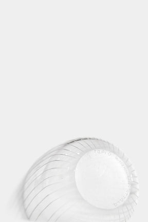 Tapio Wirkkala, Iittala, Gravierte Glas Vase J1673, Finland, 50er