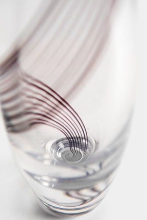 Vicke Lindstrand, Kosta Boda, Art Glas Vase, Schweden, 50er