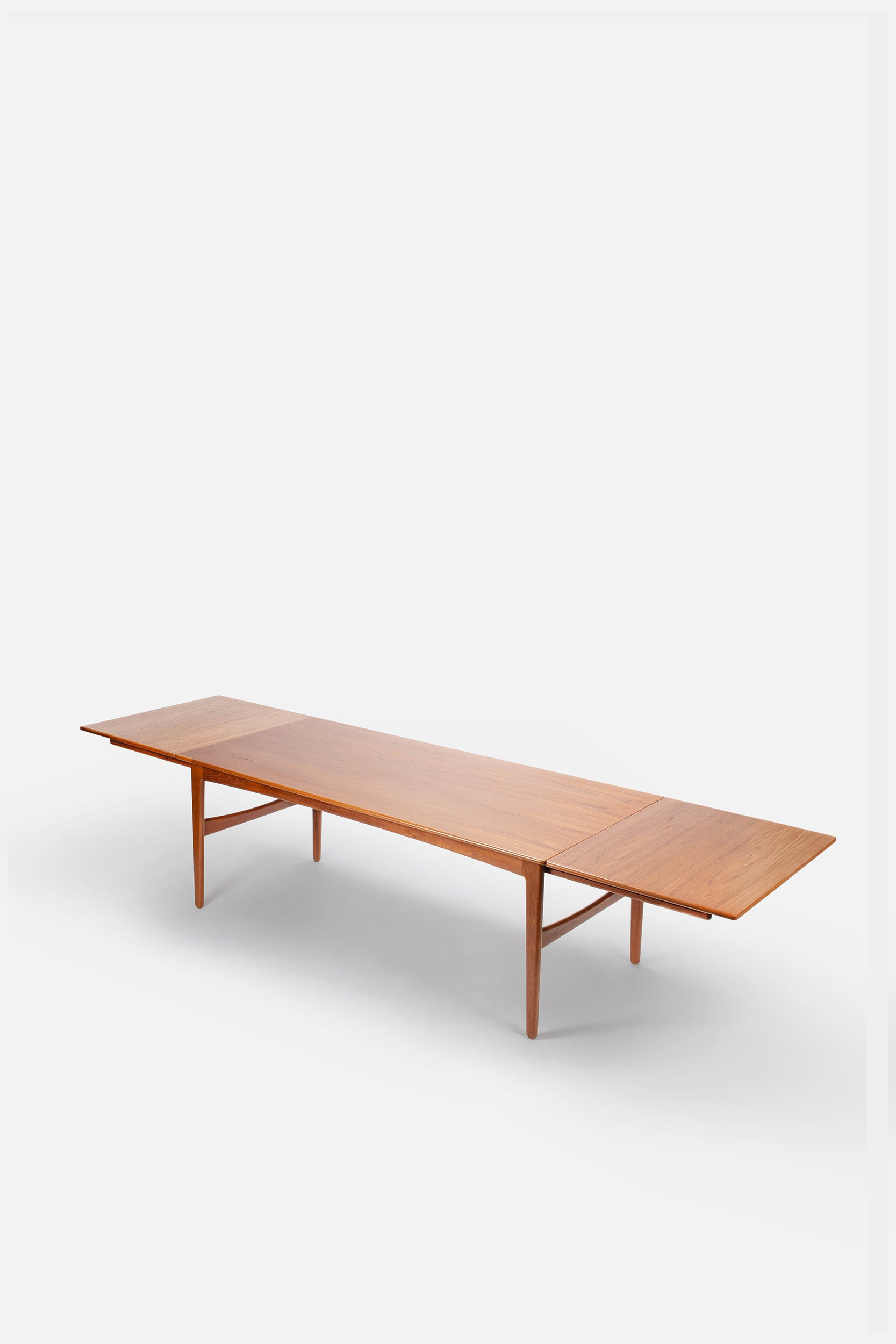 XL Knud Andersen, J.C.A. Jensen, Ausziehtisch, Dänemark, 60er