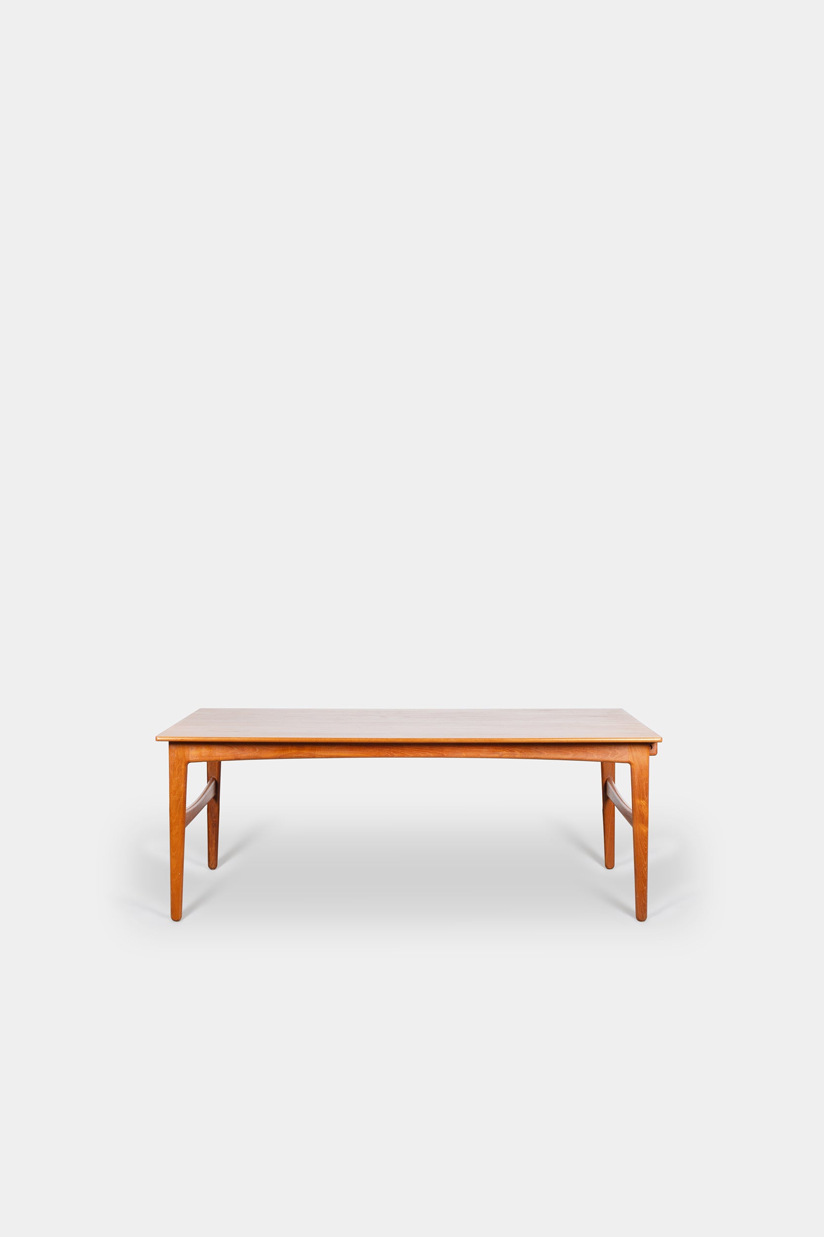 XL Knud Andersen, J.C.A. Jensen, Ausziehtisch, Dänemark, 60er