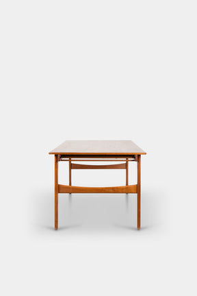 XL Knud Andersen, J.C.A. Jensen, Ausziehtisch, Dänemark, 60er
